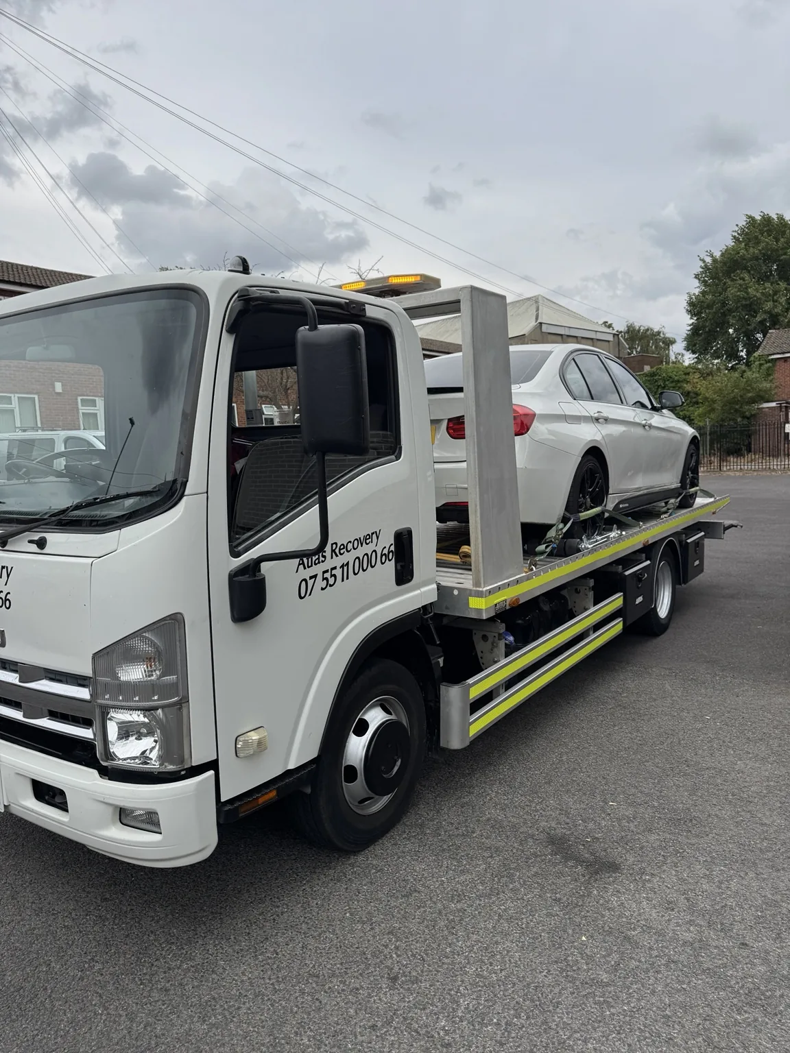 BMW on Atlas Recovery truck